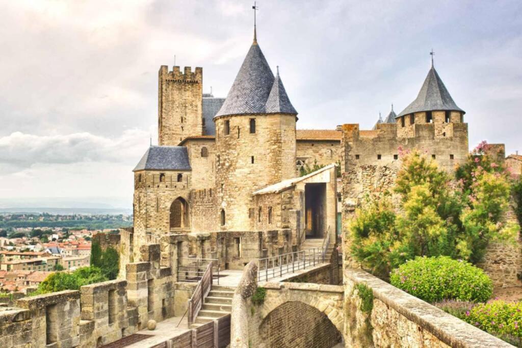 Cosy House T3 City Center, Museum, Place Carnot Carcassonne Bagian luar foto